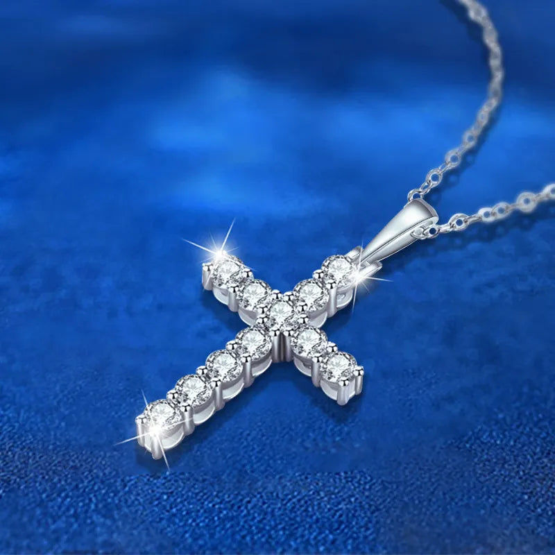 925 Sterling Silver Cross Necklace