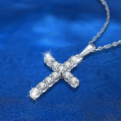 925 Sterling Silver Cross Necklace