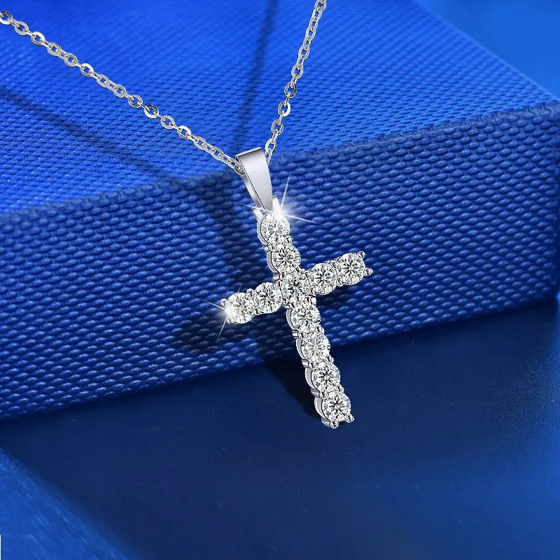 925 Sterling Silver Cross Necklace