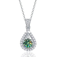 Drop Moissanite Necklace