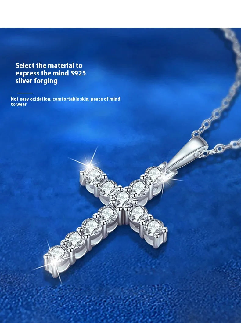925 Sterling Silver Cross Necklace